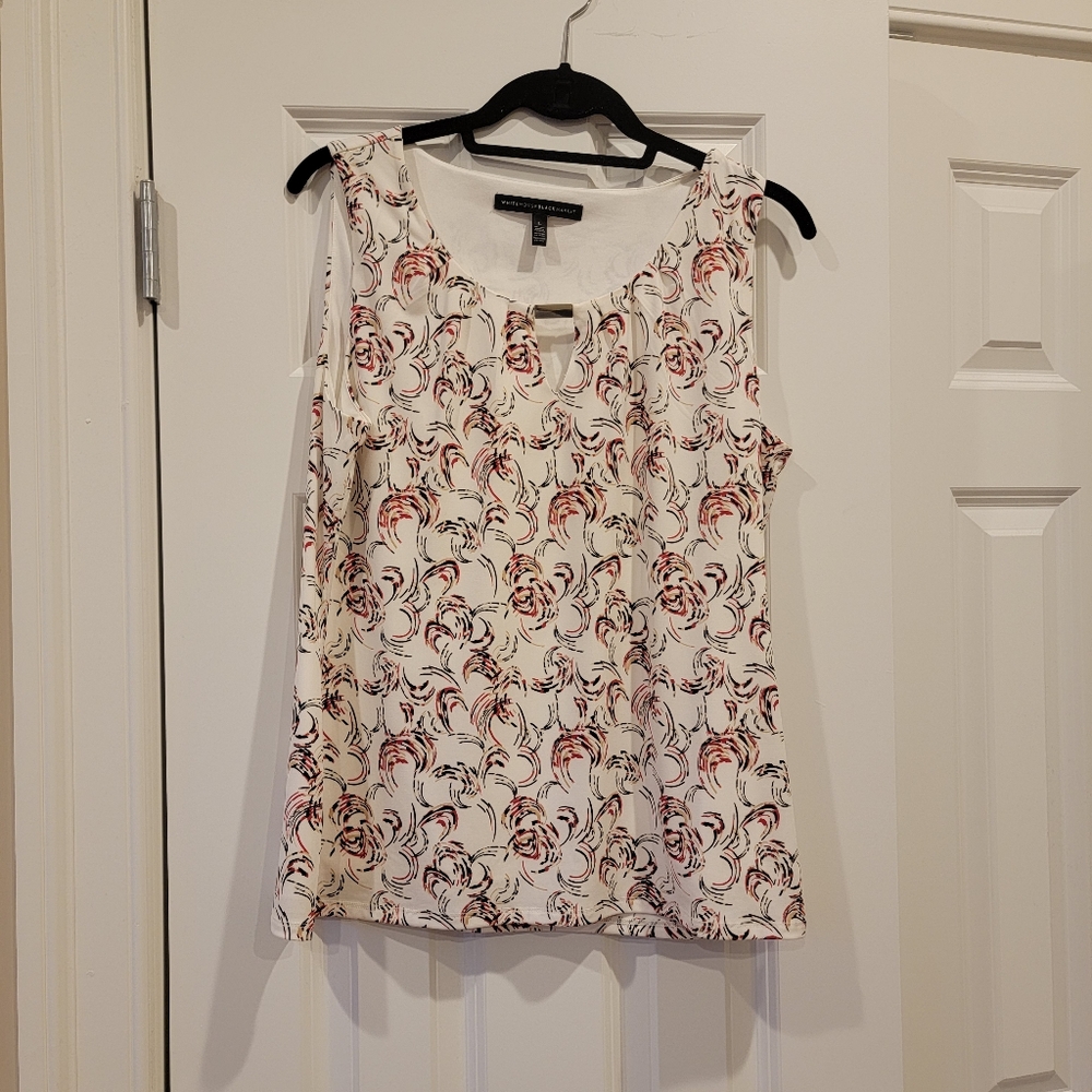 Geometric patterned blouse